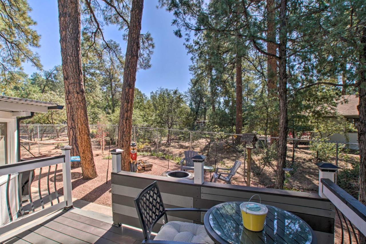 Peaceful Payson Home With Yard And Fire Pit! Exterior photo