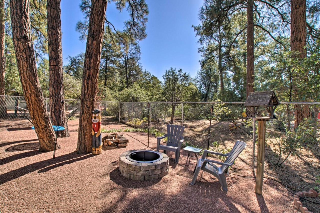 Peaceful Payson Home With Yard And Fire Pit! Exterior photo
